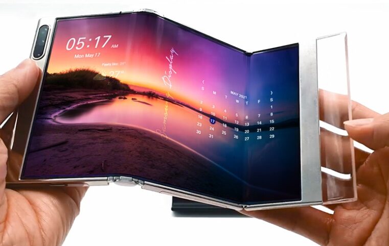 Samsung desenvolve tela flexível para smartphones que se dobra sem quebrar
